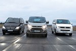 Ford Tourneo, Mercedes Viano, VW Multivan: Drei Vans als Zugfahrzeuge
