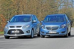 Fahrbericht Ford C-Max2.0 TDCi und Opel Meriva 1.6 CDTI: Welcher Va...