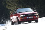 35 Jahre Audi Quattro: Jubiläumsfahrt im Urquattro