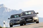 Audi A6 und Mercedes E im Test: Viel Platz, viel Kraft ... viel Ver...