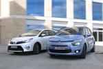 Citroën Grand C4 Picasso und Toyota Verso: Kompakt-Vans im Fahrbericht