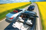 BMW 6er, Mercedes SL und 911er: Luxuscabrios mit Sportwagenseele