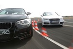 Audi S3 2.0 TFSI gegen BMW M135i x-Drive: Kompaktsport mit 300 PS u...