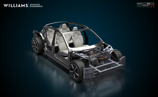 Luxus-Stromer von Williams und Italdesign - Unten flexibel, oben ...