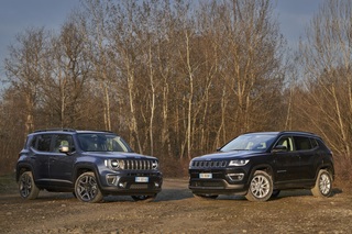 Jeep Renegade 4xe und Compass 4xe - Mit Allrad und Stecker