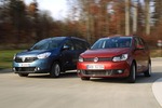Dacia Lodgy gegen VW Touran: Günstig gegen teuer