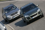 ML vs. Cayenne: Sechs Appear