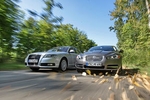 Audi A6 gegen Jaguar XF: Zwei Limousinen mit V6-Diesel im Test