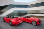 Porsche 911 Turbo Cabrio und Audi R8 Spyder 5.2 FSI Quattro: Offene...
