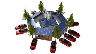 Hybrid-E-Tankstellen - Schnellladepunkte im Schnellverfahren