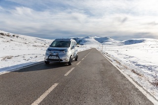 Nissan e-NV200 Winter Camper Concept - Elektrisches Wohnen im Schnee