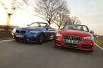 Audi S3 Cabrio und BMW M235i Cabrio Vergleich: Bayrische Power-Cabrios