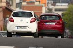 Ford Ka und Ford Fiesta: Microcar gegen Kleinwagen - Teil 1