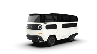 Elektro-Kleinbus eBussy - Flexibles Multitalent