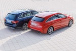 Mercedes CLA Shooting Brake und C-Klasse im Vergleich: Der Kompakte...