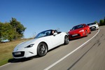 Mazda MX-5 vs. Toyota GT86 vs. Hyundai Veloster: Asia-Sportler im V...