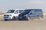 Mercedes V 250 Bluetec und VW Multivan 2.0 BiTDI: Die Multitalente ...