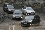 C-Crosser, Freelander, X-Trail und Antara