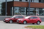 Seat Leon 2.0 TDI, Mazda 3 Skyaktiv im Fahrbericht: Duell der Diesel