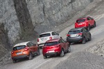 Fiat 500X, Honda HR-V, Mazda CX-3, Mokka, Captur: Fünf Frontantrieb...