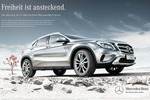 Mercedes GLA: „Freiheit ist ansteckend“ lautet Kampagne zur Marktei...