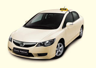 Honda Insight und Civic Hybrid jetzt als Taxi