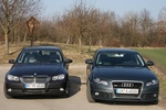 Vergleich: Audi A4 3.0 TDI vs. BMW 330xd - Bayerische Meisterschaften