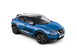 Nissan Juke für 1860er Fußballfans - Blau und mit Löwen