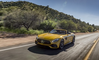 Mercedes-AMG GT Roadster (Fahrbericht) - Klappt auch offen