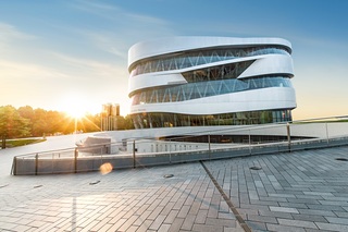 Mercedes-Museum in Stuttgart - Virtuell geöffnet