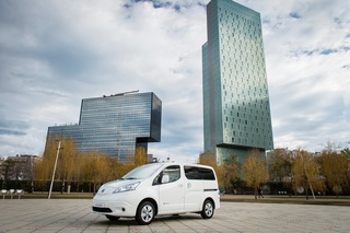 Elektrischer Nissan Evalia - Fast 300 Kilometer ohne Steckdose