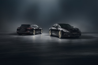 Zehn Jahre Porsche Panamera - Goldiges Sondermodell zum Geburtstag