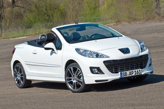 Peugeot Sondermodell 207 CC - Schwarz und weiß