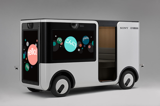 SC-1 Sociable Cart - Selbstfahrendes Werbefernsehen