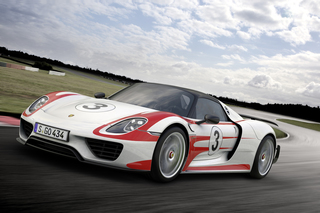 Porsche 918 Spyder - Stechen der Hybrid-Boliden