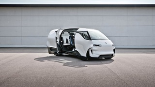 Porsche öffnet Vision Renndienst Concept - ID.Buzz aus Zuffenhausen
