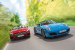 Mercedes SL 400 vs. Porsche 911 Carrera Cabriolet: Schwäbische Cabr...