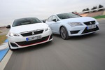 Peugeot 308 GTi vs. Leon Cupra: Brüllt der Löwen-GTi den C...