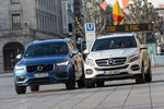 Mercedes GLE 500, Volvo XC90: Underdog hat die Nase&nb...