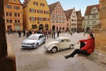 VW Käfer 1200 trifft den aktuellen Golf: Volksnahes Generationentre...