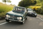 Alfa Romeo Giulia von 1965 und 2016: Italienischer Generationentreff