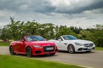Audi TT 2.0 TFSI vs. Mercedes SLC 300: Klassische Roadster...