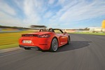 Porsche 718 Boxster S im Rennstreckentest: Mit dem 350-PS-Roadster ...