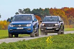 Ford Ranger vs. VW Amarok: V6-Diesel-Pickups im V...