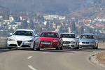 Giulia, A4, 3er und C-Klasse: Mittelklasse mit frischem Wind