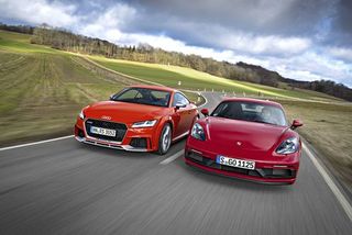 Cayman GTS vs TT RS: Sportcoupés im Vergleich