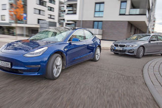 BMW 330e und Tesla Model 3: Teilzeit- gegen Vollzeit-Elektriker