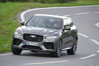 Jaguar F-Pace SVR im Test: Kompressor-V8 mit 680 Nm