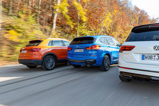 Audi Q3, BMW X1, VW Tiguan: Konkurrenzkampf der SUV-Geschwister