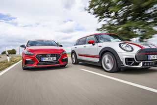 Hyundai i30 Fastback N vs. Mini Clubman John Cooper Works All4: Spo...